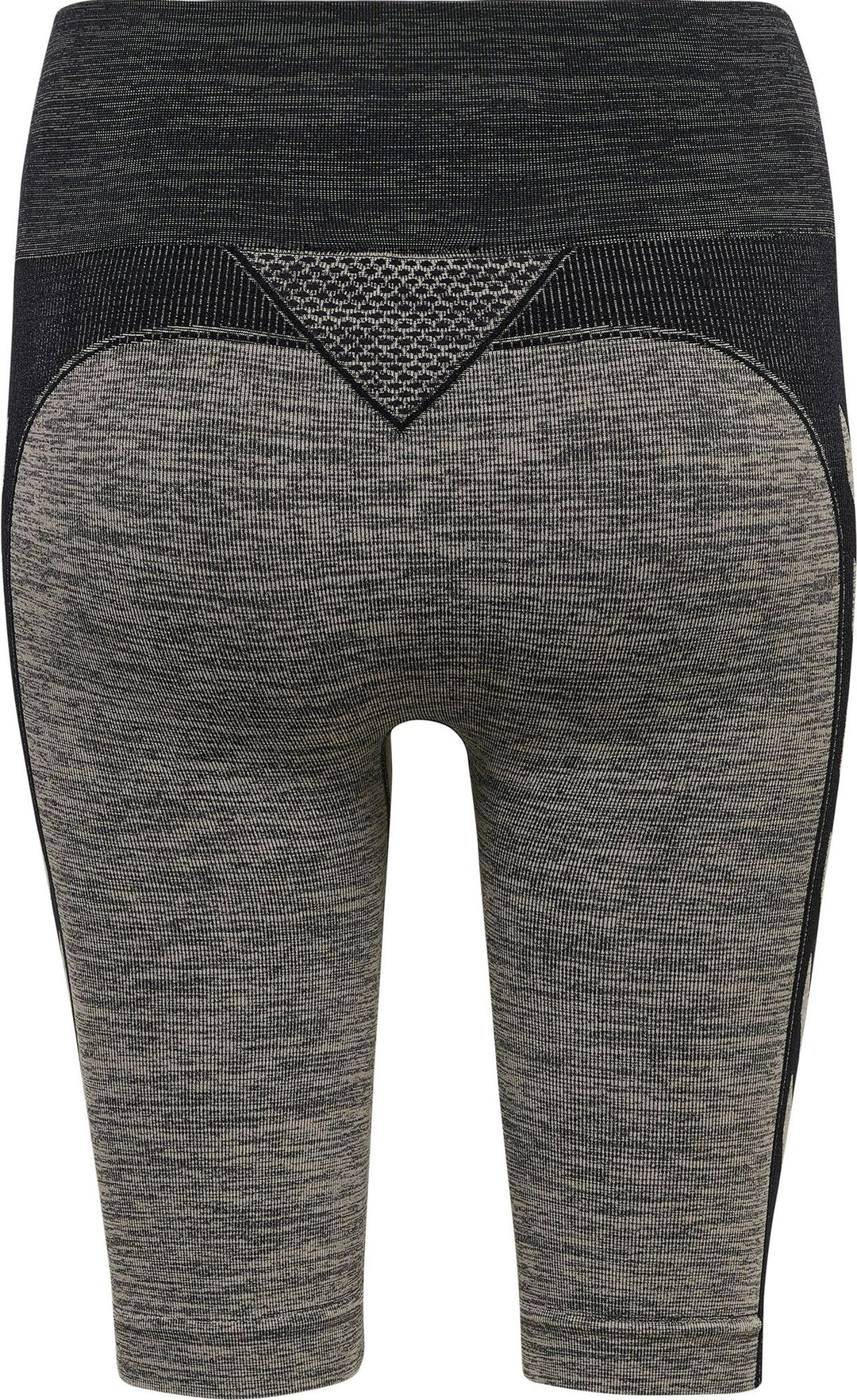 Hummel Hmlclea Seamless Cycling Shorts - chateau gray/black melange