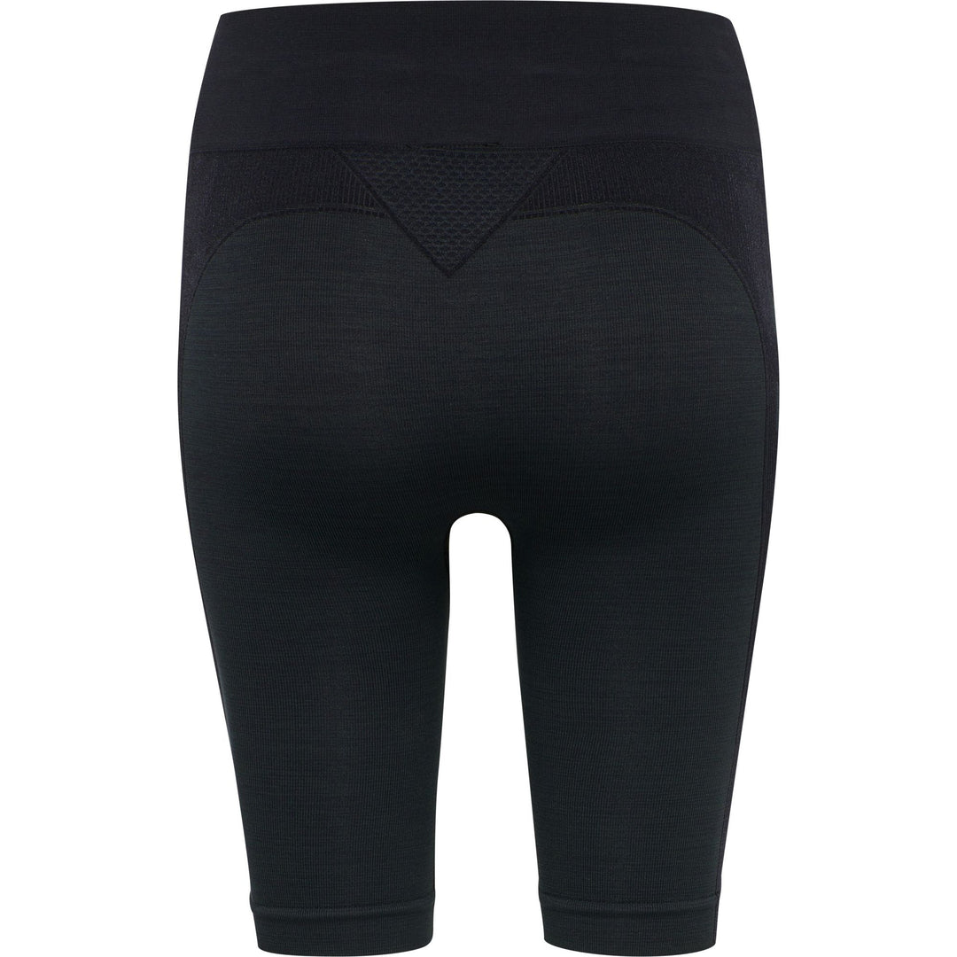 Hummel Hmlclea Seamless Cycling Shorts - black melange