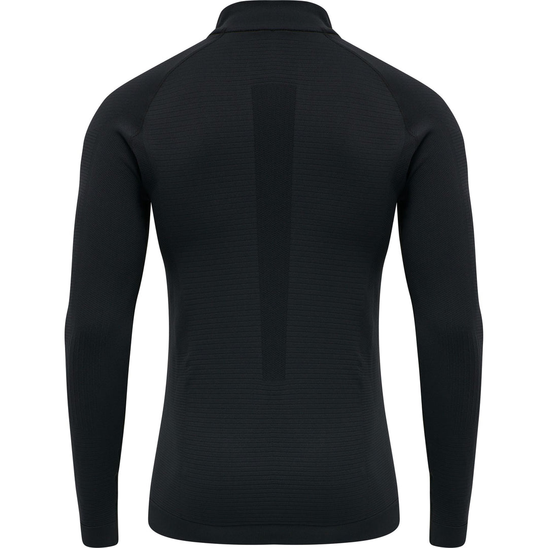 Hummel Hmlstroke Seamless Half Zip - black