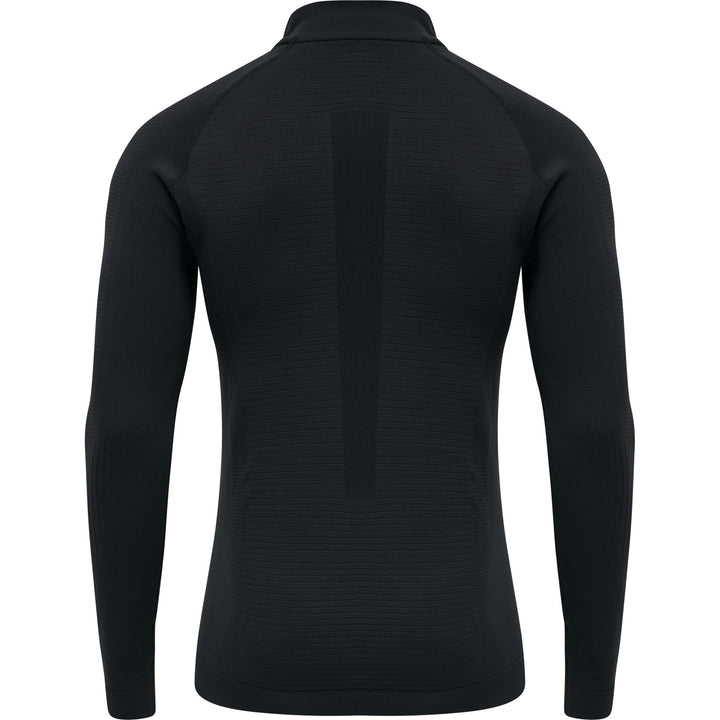 Hummel Hmlstroke Seamless Half Zip - black