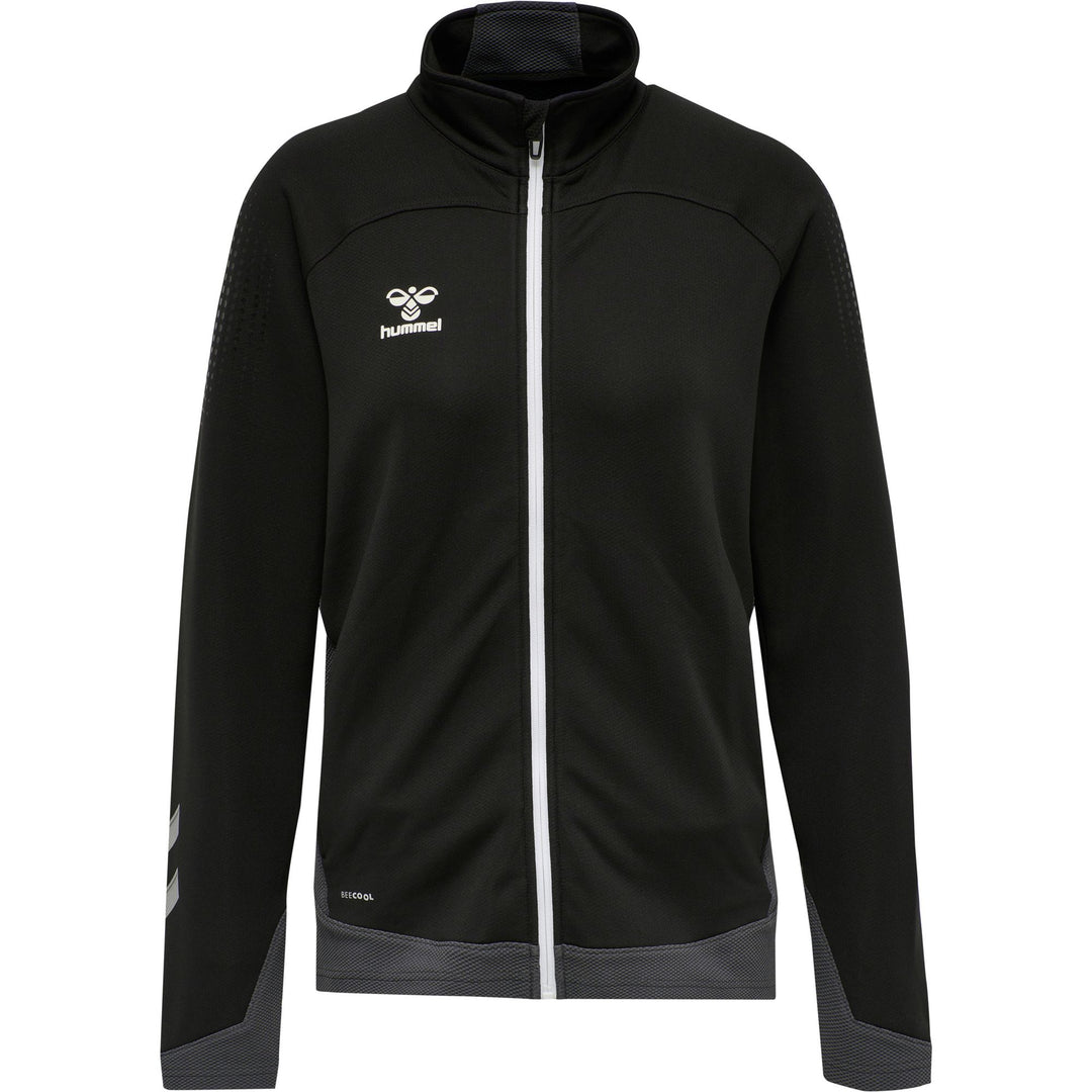 Hummel Hml Lead Women Poly Zip Jacket - black