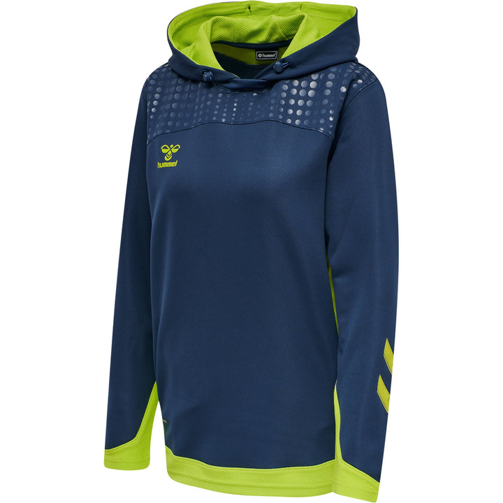 Hummel Hmllead Women Poly Hoodie - dark denim