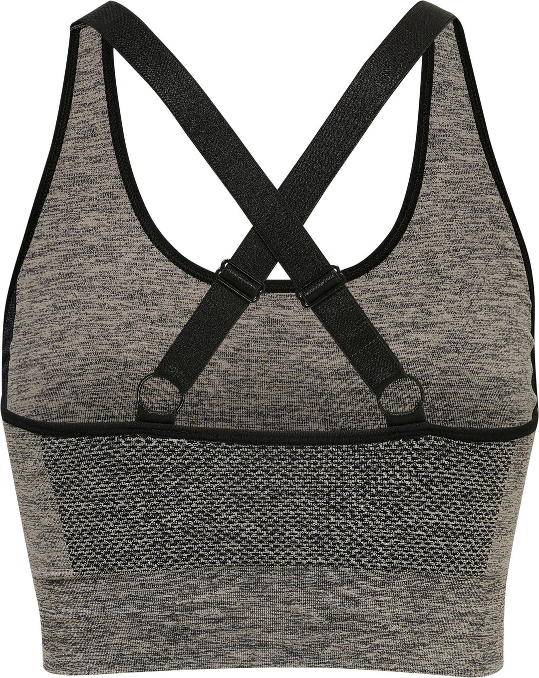 Hummel Hmlclea Seamless Sports Top - chateau gray/black melange