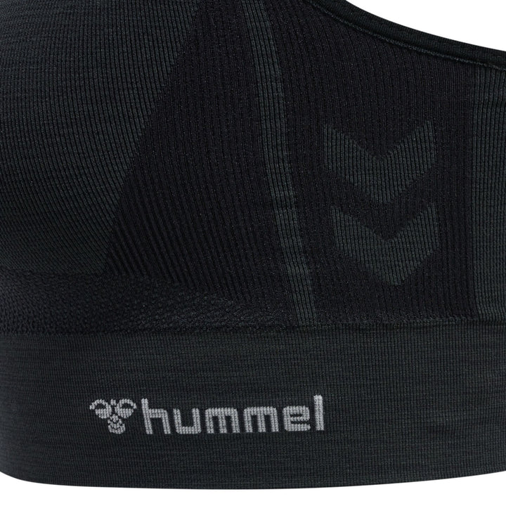 Hummel Hmlclea Seamless Sports Top - black melange