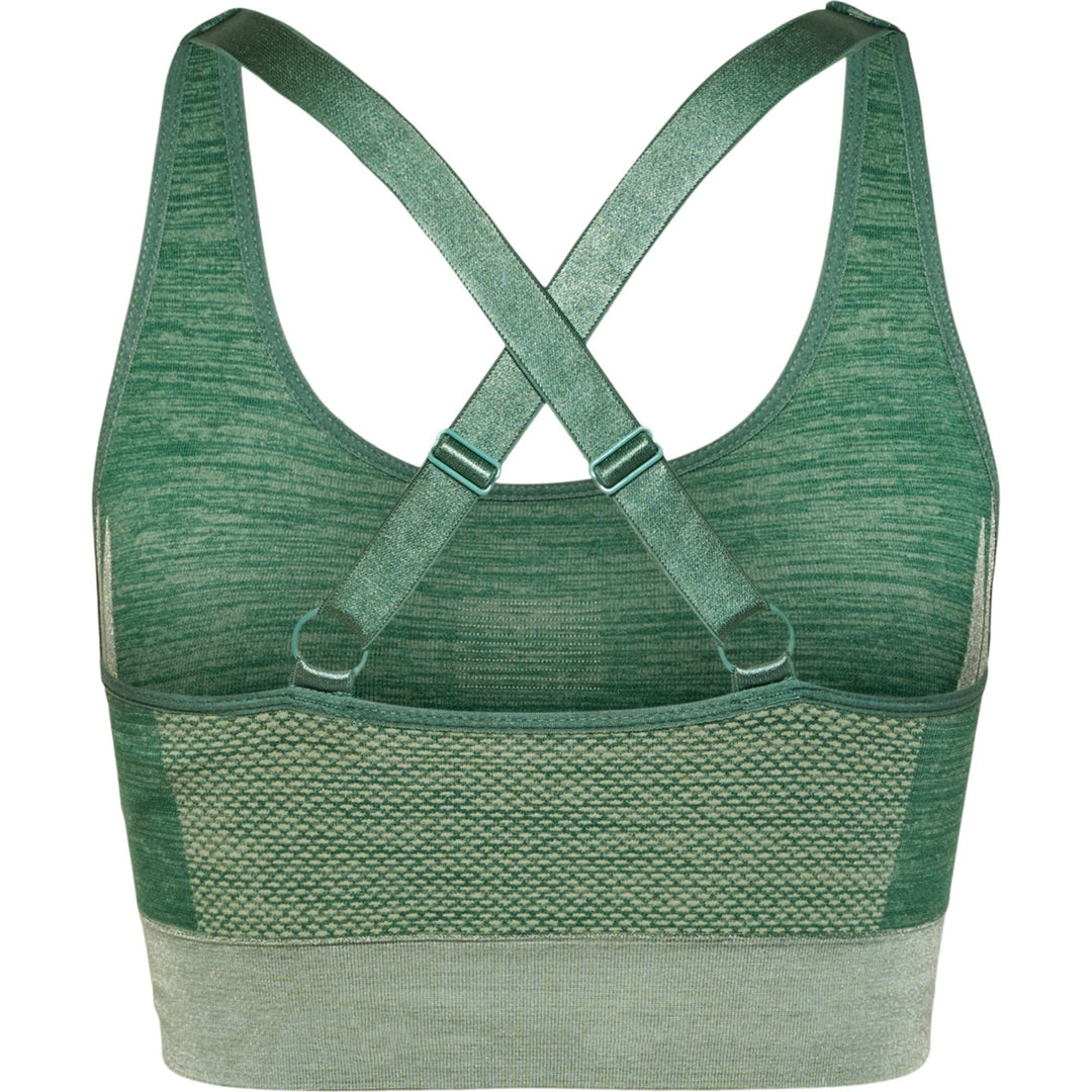 Hummel Hmlclea Seamless Sports Top - laurel wreath/lily pad melange