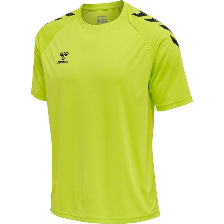 Hummel Hmlcore Xk Core Poly T-Shirt S/S - lime popsicle
