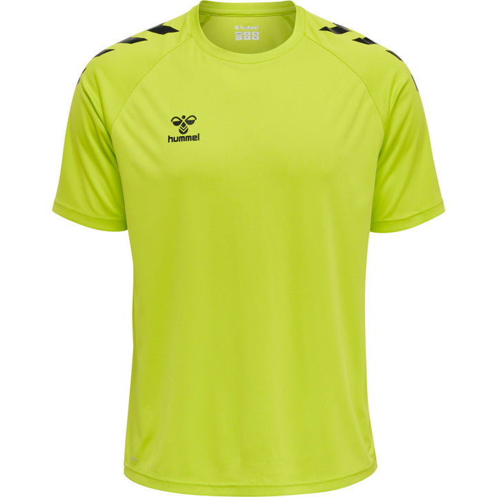 Hummel Hmlcore Xk Core Poly T-Shirt S/S - lime popsicle