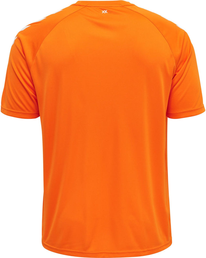 Hummel Hmlcore Xk Core Poly T-Shirt S/S - orange tiger