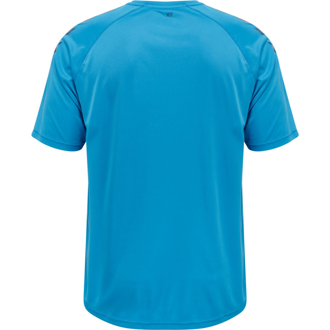 Hummel Hmlcore Xk Core Poly T-Shirt S/S - blue danube