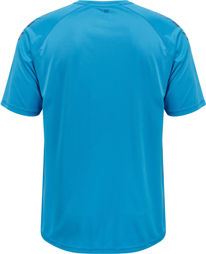 Hummel Hmlcore Xk Core Poly T-Shirt S/S - blue danube