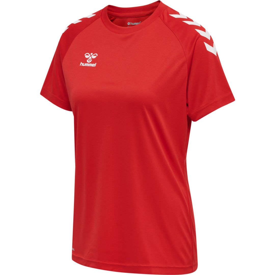 Hummel Hmlcore Xk Core Poly T-Shirt S/S Wo - true red