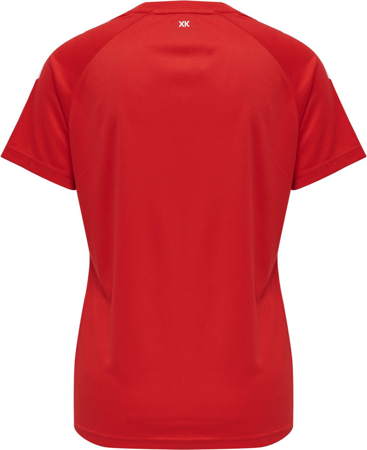 Hummel Hmlcore Xk Core Poly T-Shirt S/S Wo - true red