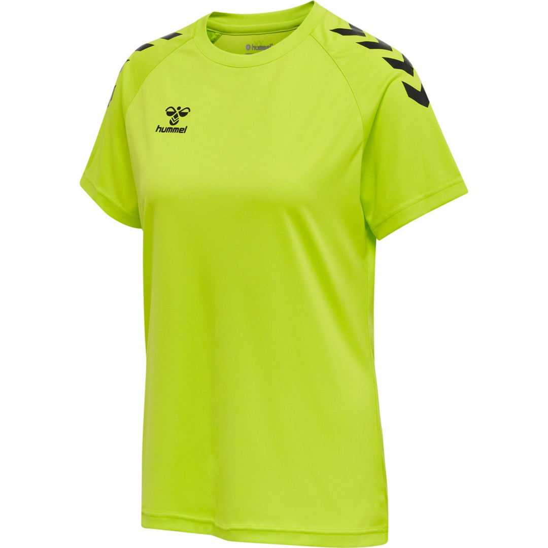 Hummel Hmlcore Xk Core Poly T-Shirt S/S Wo - lime popsicle