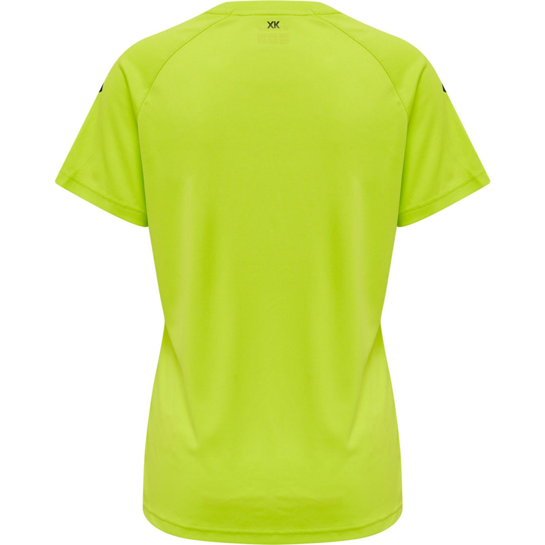 Hummel Hmlcore Xk Core Poly T-Shirt S/S Wo - lime popsicle