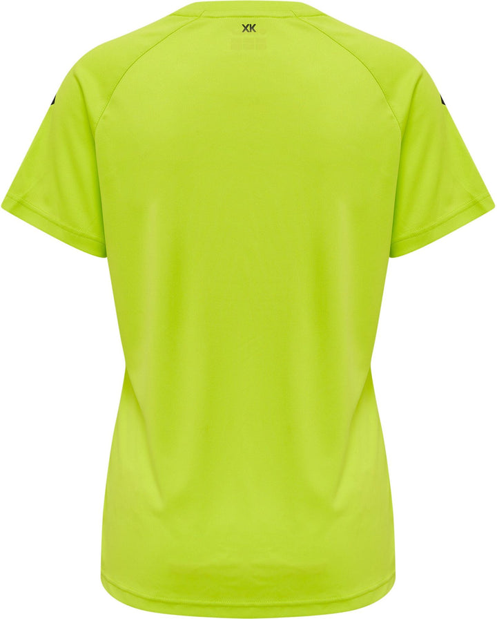 Hummel Hmlcore Xk Core Poly T-Shirt S/S Wo - lime popsicle