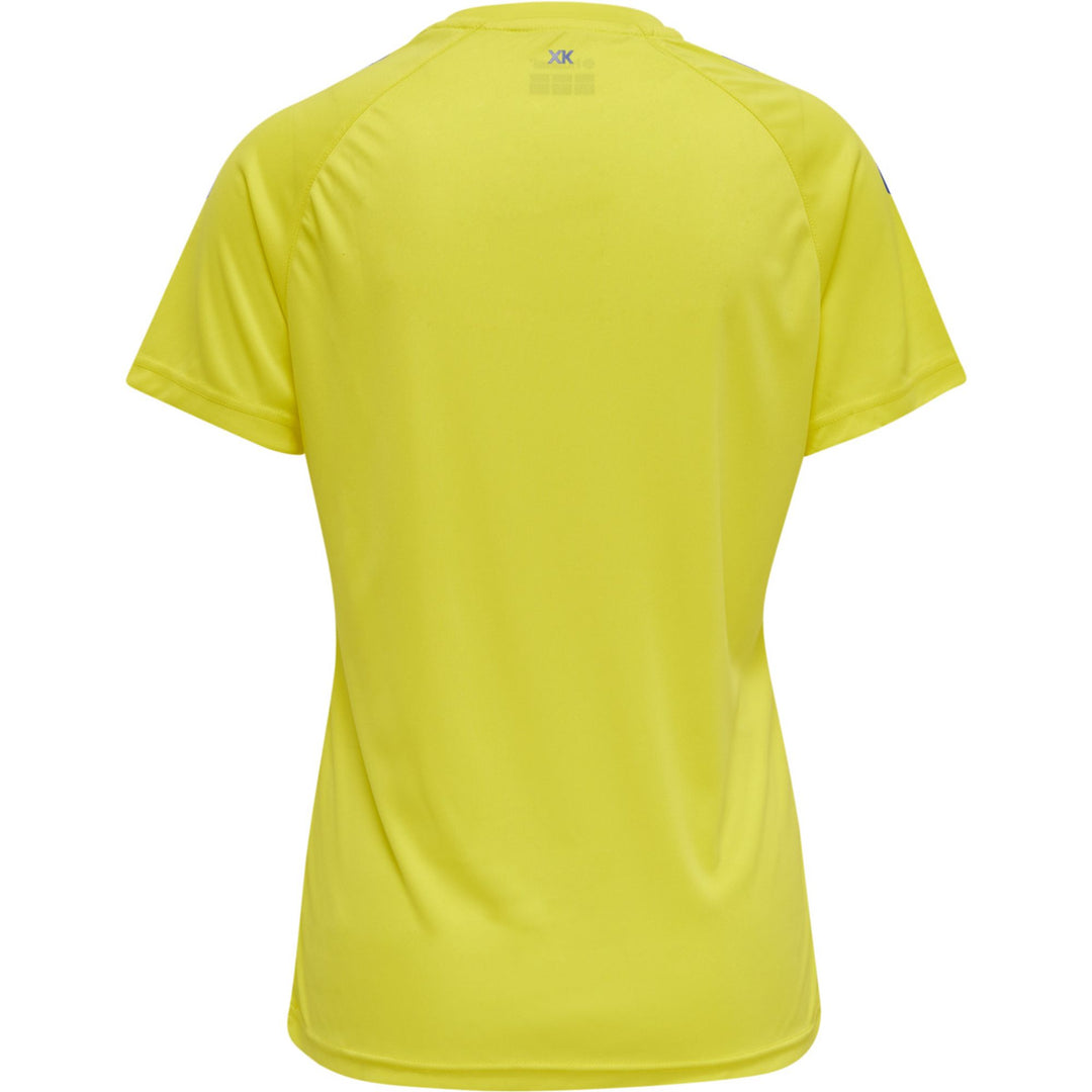 Hummel Hmlcore Xk Core Poly T-Shirt S/S Wo - blazing yellow/true blue