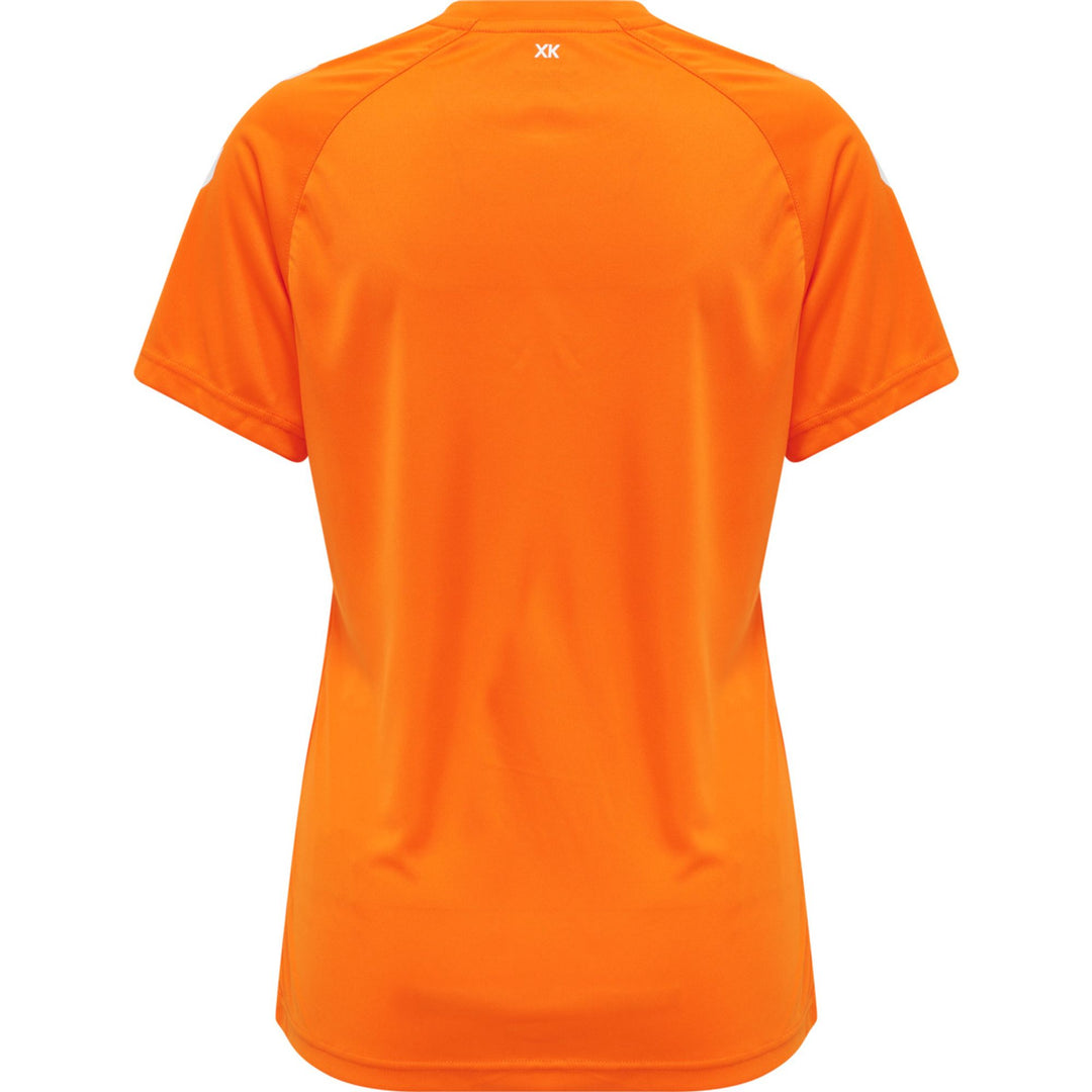 Hummel Hmlcore Xk Core Poly T-Shirt S/S Wo - orange tiger
