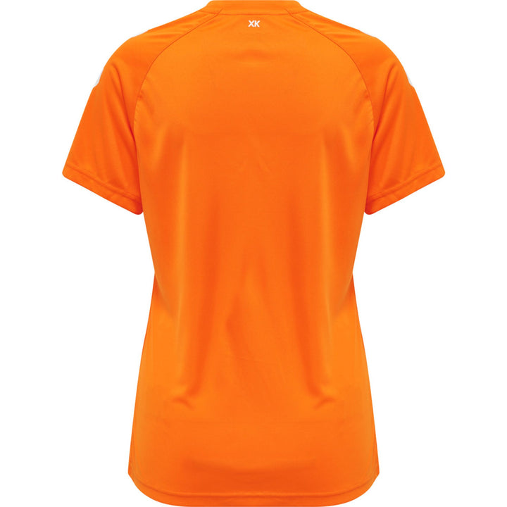 Hummel Hmlcore Xk Core Poly T-Shirt S/S Wo - orange tiger