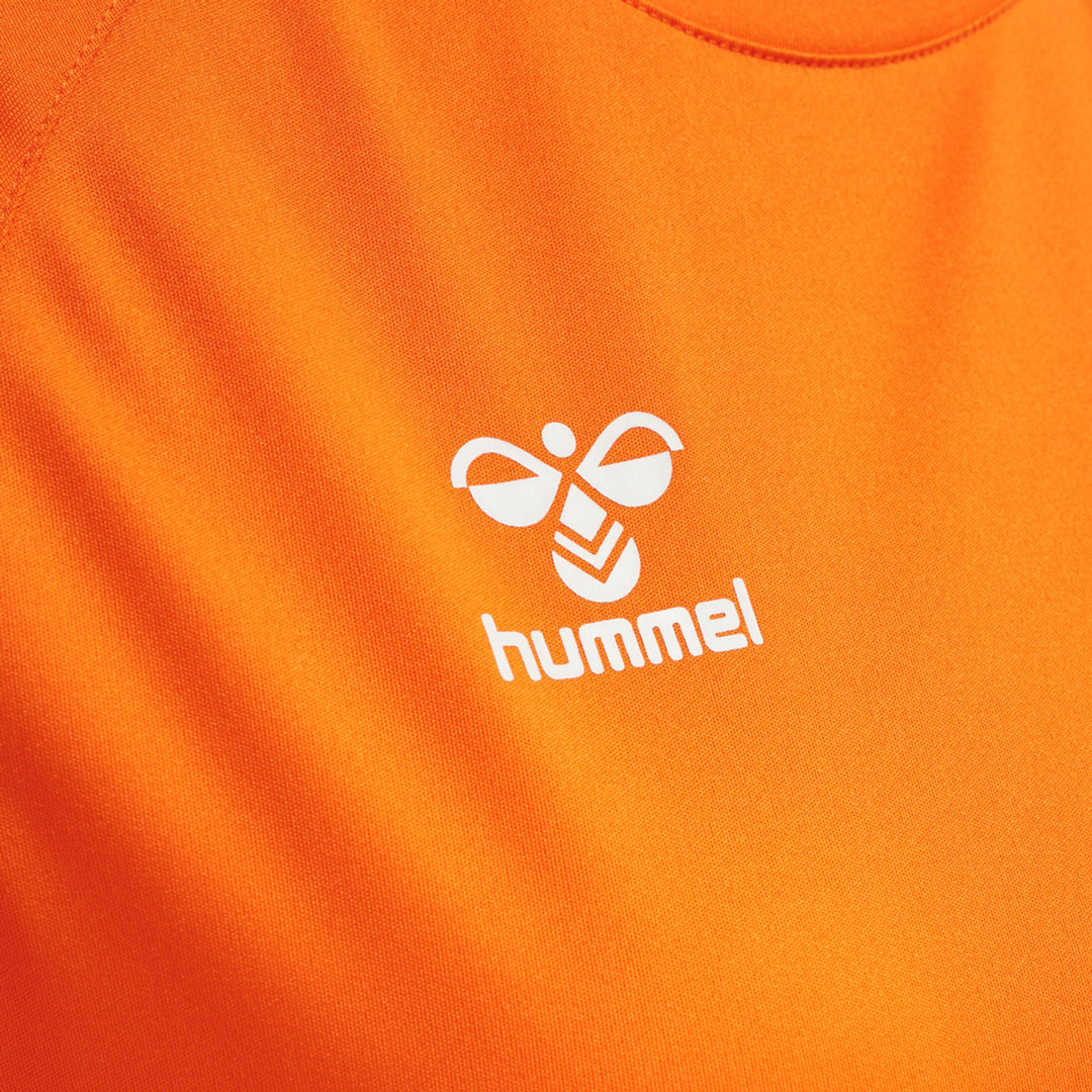Hummel Hmlcore Xk Core Poly T-Shirt S/S Wo - orange tiger