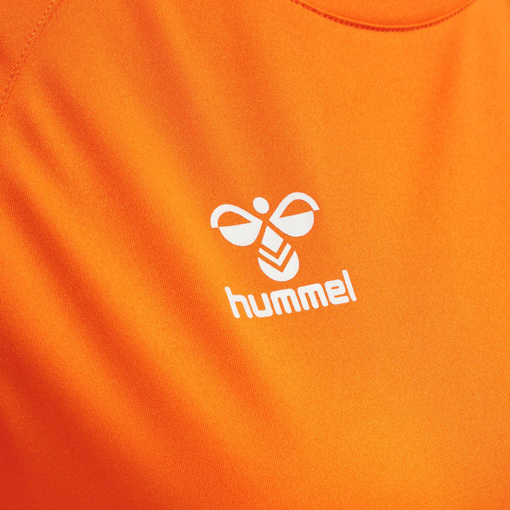 Hummel Hmlcore Xk Core Poly T-Shirt S/S Wo - orange tiger