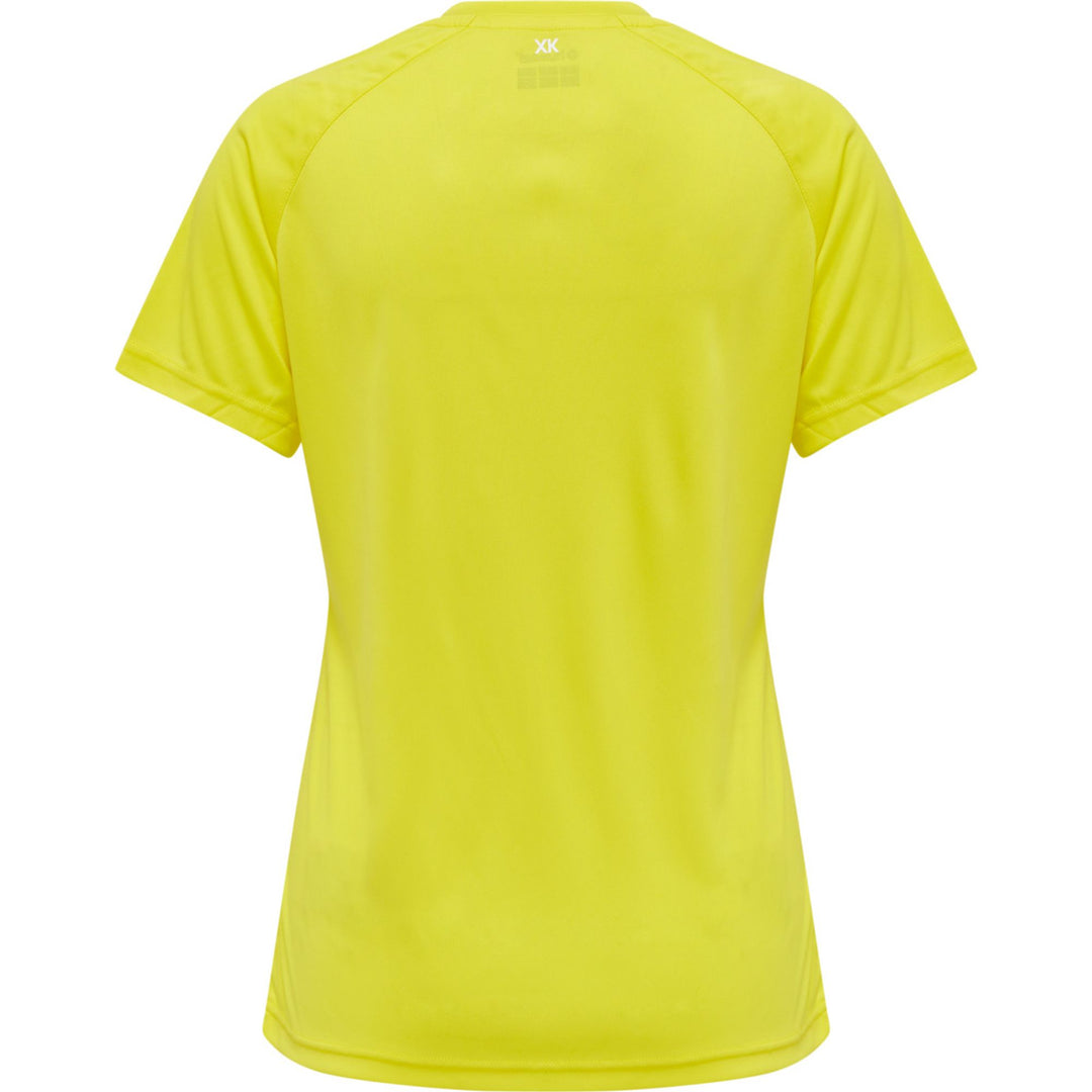 Hummel Hmlcore Xk Core Poly T-Shirt S/S Wo - blazing yellow