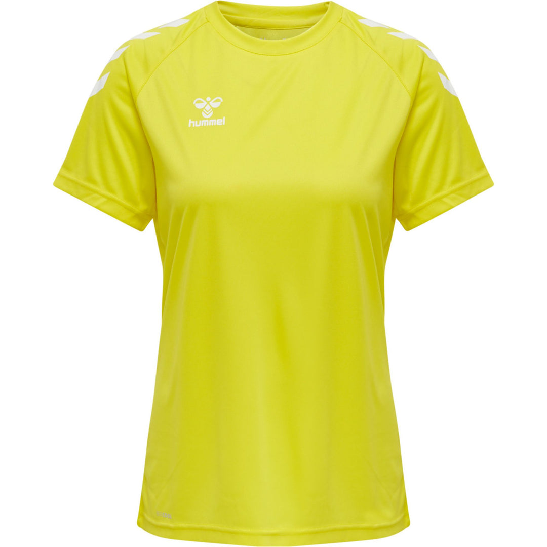 Hummel Hmlcore Xk Core Poly T-Shirt S/S Wo - blazing yellow
