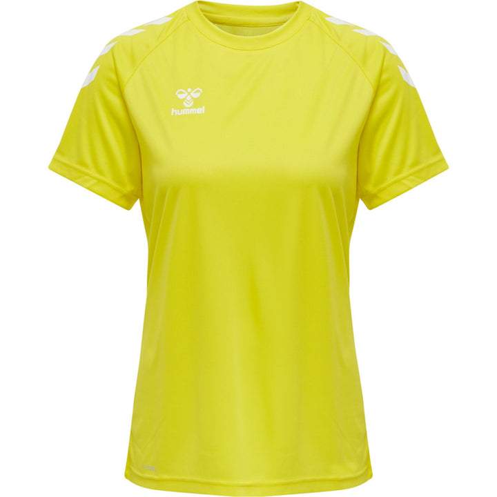 Hummel Hmlcore Xk Core Poly T-Shirt S/S Wo - blazing yellow