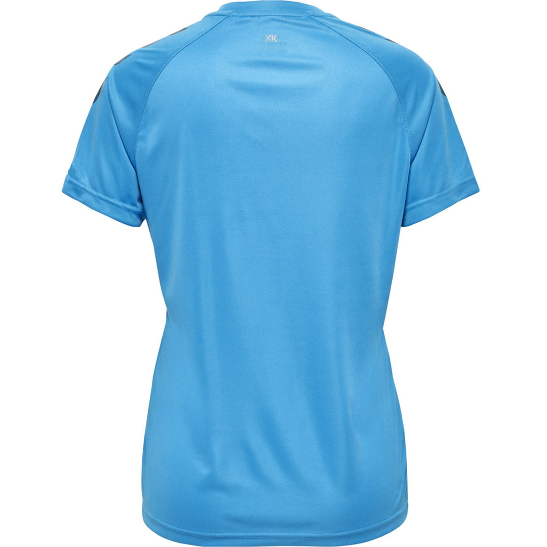Hummel Hmlcore Xk Core Poly T-Shirt S/S Wo - blue danube