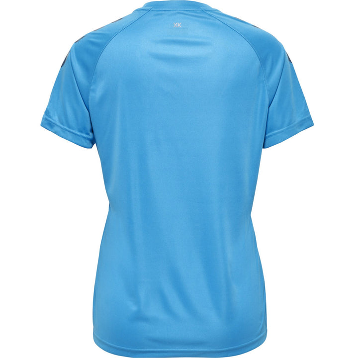 Hummel Hmlcore Xk Core Poly T-Shirt S/S Wo - blue danube