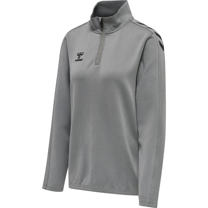 Hummel Hmlcore Xk Half Zip Sweat Woman - grey melange