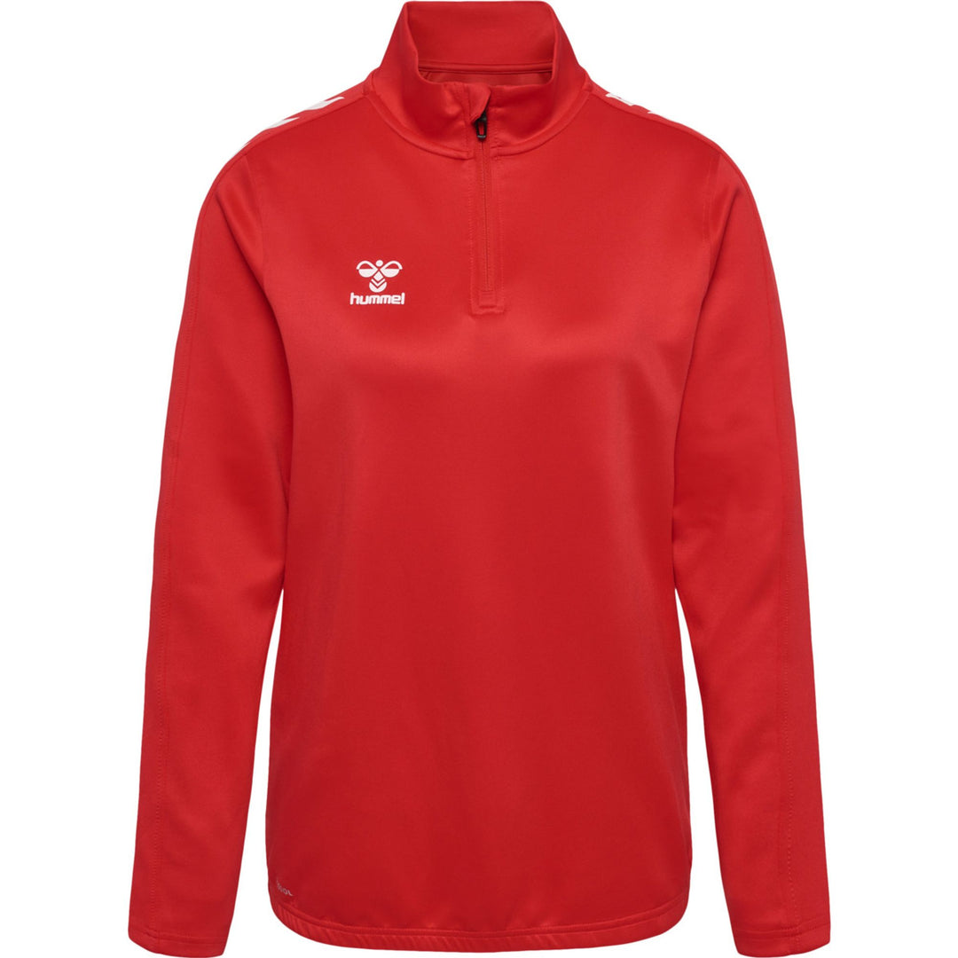 Hummel Hmlcore Xk Half Zip Sweat Woman - true red