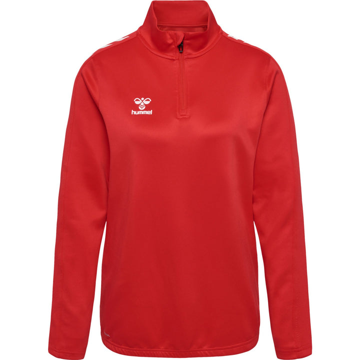Hummel Hmlcore Xk Half Zip Sweat Woman - true red
