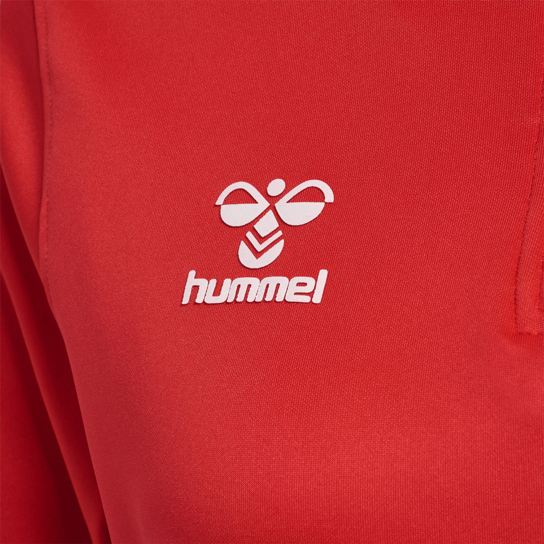 Hummel Hmlcore Xk Half Zip Sweat Woman - true red