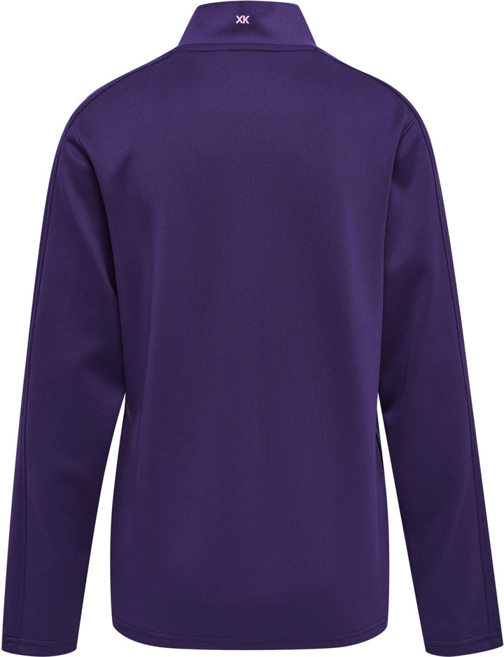 Hummel Hmlcore Xk Half Zip Sweat Woman - acai