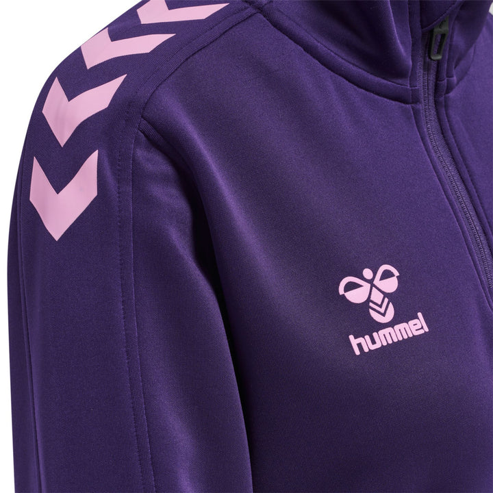 Hummel Hmlcore Xk Half Zip Sweat Woman - acai