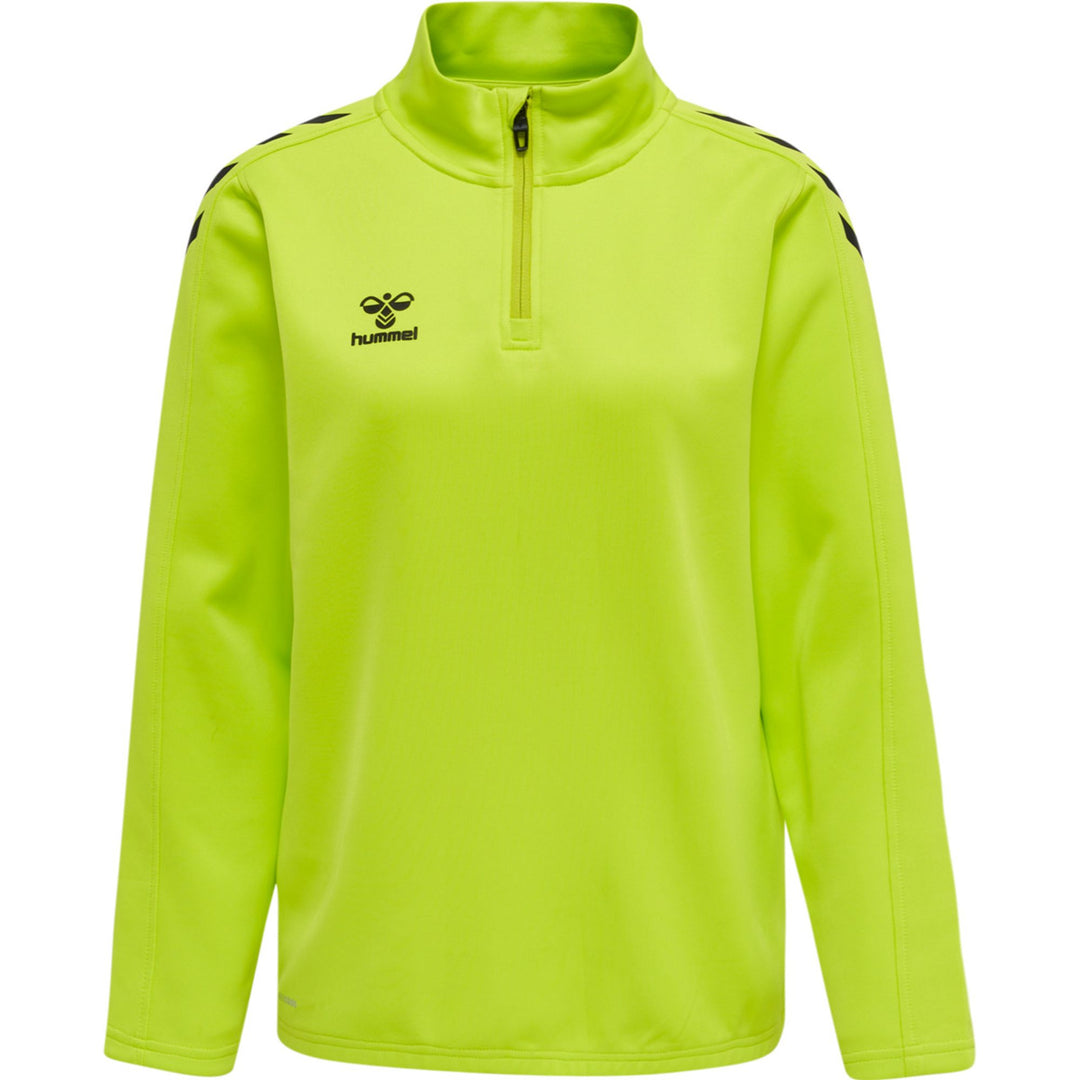 Hummel Hmlcore Xk Half Zip Sweat Woman - lime popsicle