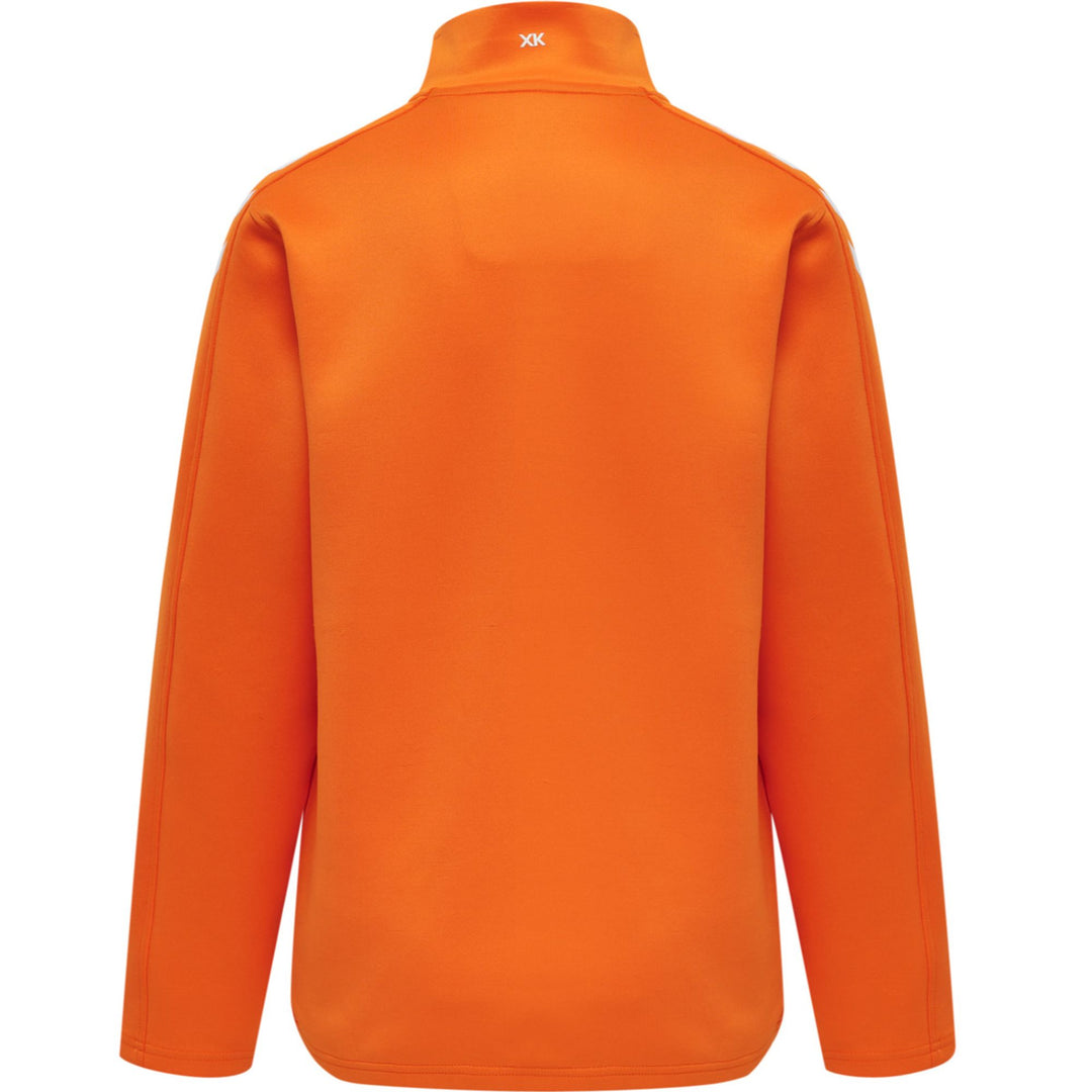 Hummel Hmlcore Xk Half Zip Sweat Woman - orange tiger