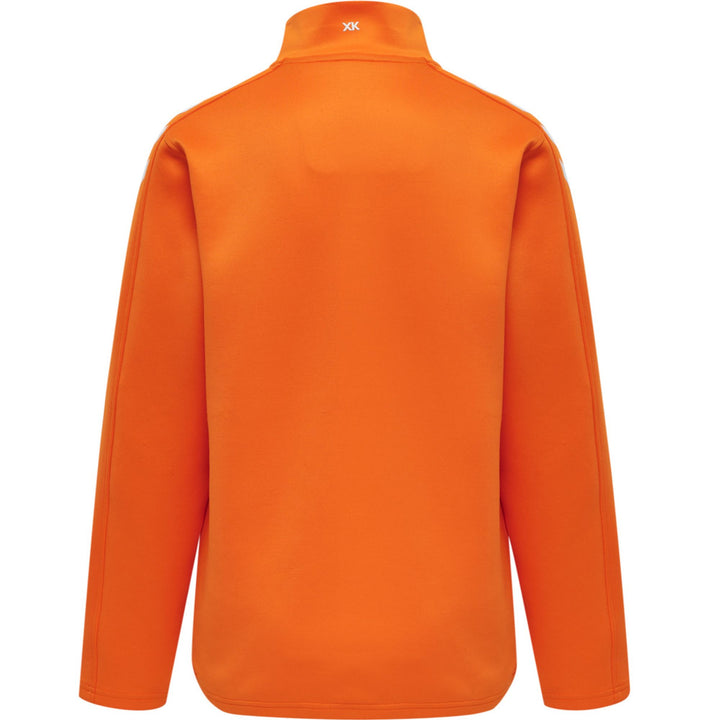 Hummel Hmlcore Xk Half Zip Sweat Woman - orange tiger