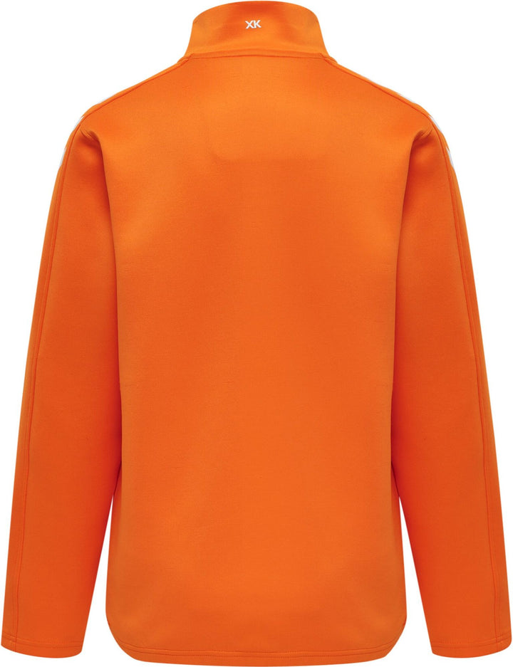Hummel Hmlcore Xk Half Zip Sweat Woman - orange tiger