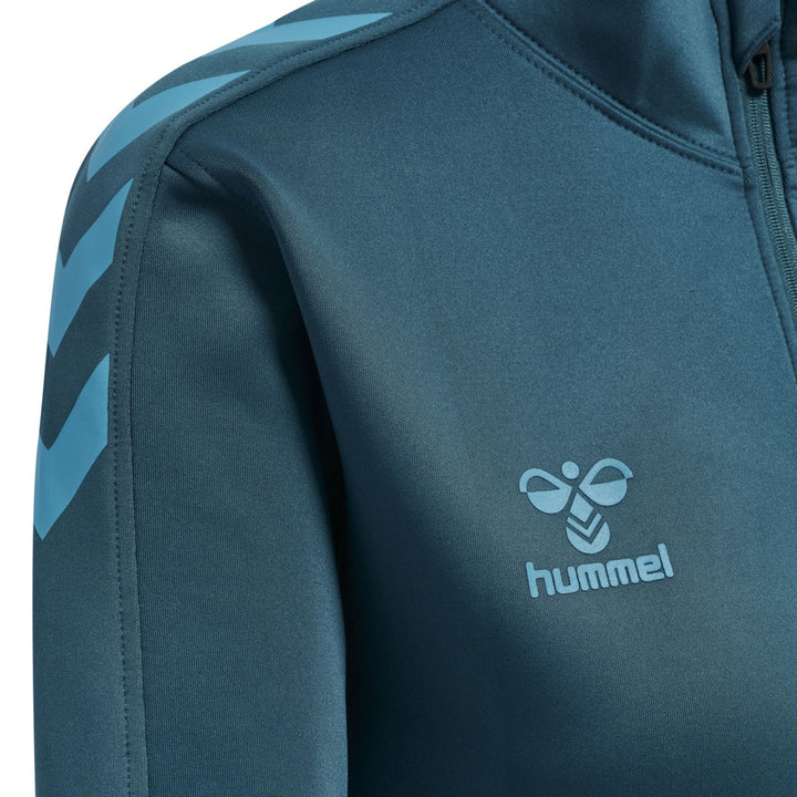 Hummel Hmlcore Xk Half Zip Sweat Woman - blue coral