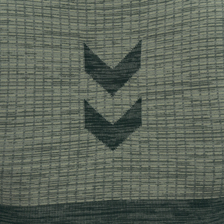 Hummel hmlVERA SEAMLESS SPORTS TOP - DARKEST SPRUCE/BASIL MELANGE