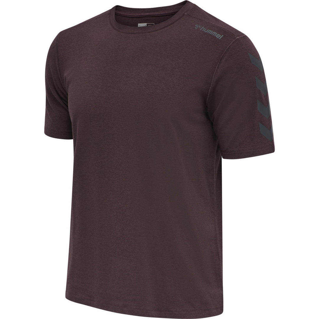Hummel hmlMACE T-SHIRT - FUDGE