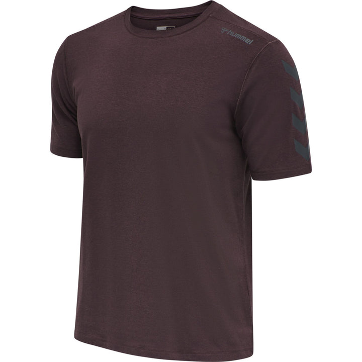 Hummel hmlMACE T-SHIRT - FUDGE