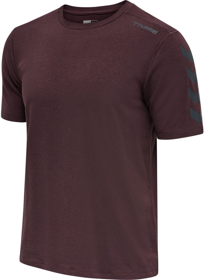 Hummel hmlMACE T-SHIRT - FUDGE