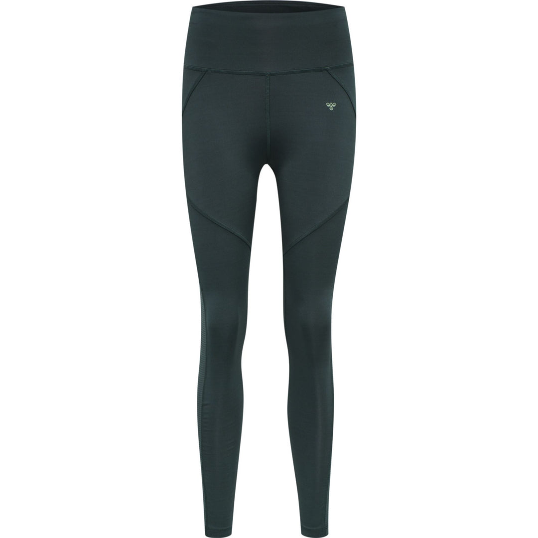 Hummel hmlNORMA HIGH WAIST TIGHTS - DARKEST SPRUCE