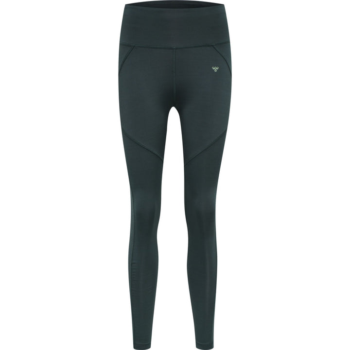 Hummel hmlNORMA HIGH WAIST TIGHTS - DARKEST SPRUCE