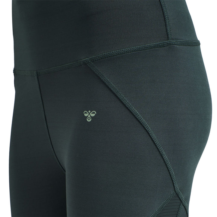 Hummel hmlNORMA HIGH WAIST TIGHTS - DARKEST SPRUCE