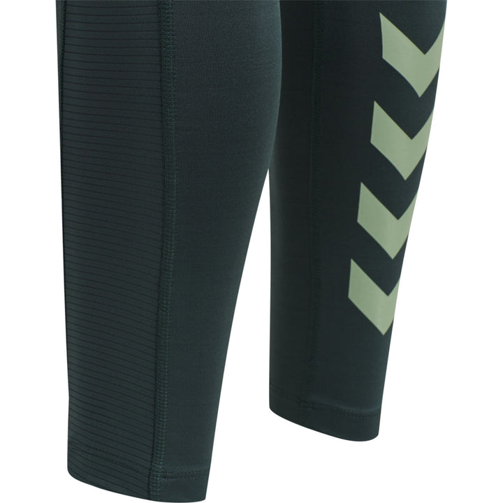 Hummel hmlNORMA HIGH WAIST TIGHTS - DARKEST SPRUCE