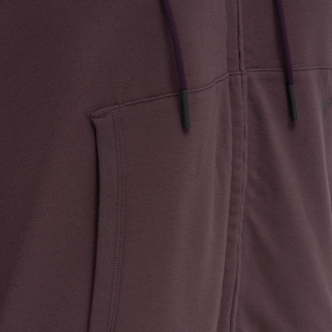Hummel hmlLUISE LOOSE ZIP HOODIE - FUDGE