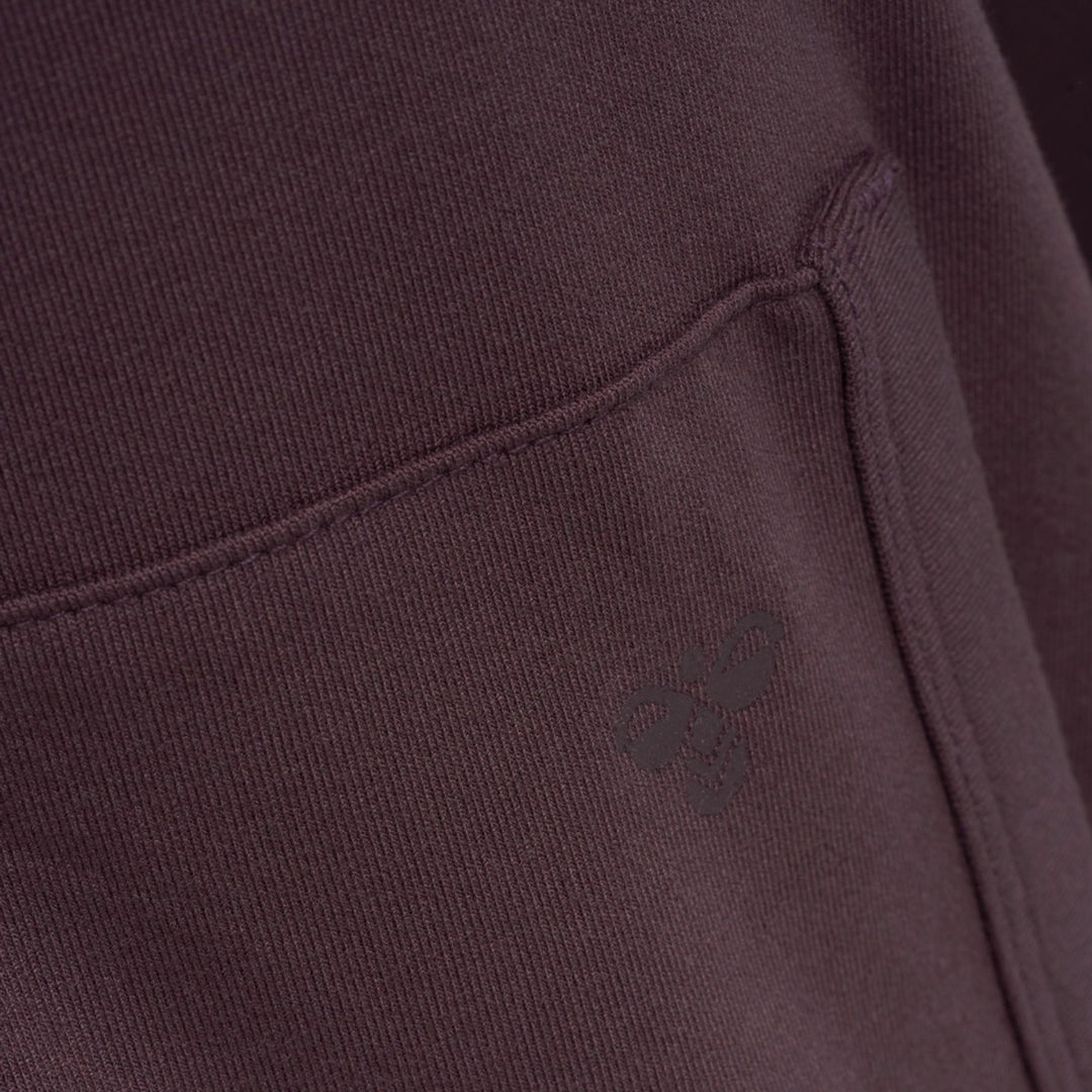 Hummel hmlLUISE LOOSE ZIP HOODIE - FUDGE